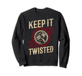 Keep It Twisted Motorcycle Sweatshirt - Trendy Graphic for Adults - T-Shirt, Sweatshirt, Hoodie