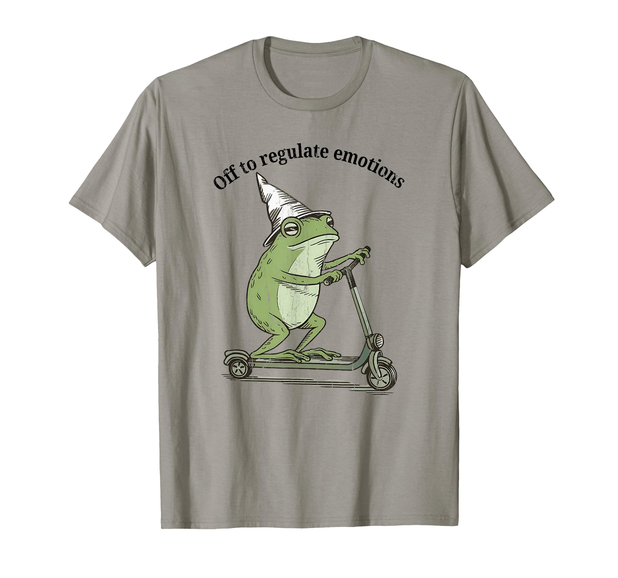 Off To Regulate Emotions Mental Health T-Shirt - Custom Art Print Unisex - T-Shirt, Sweatshirt, Hoodie