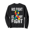 Autism Dad Autism Mom Autistic Son Sweatshirt - Unique Graphic for Adults - T-Shirt, Sweatshirt, Hoodie