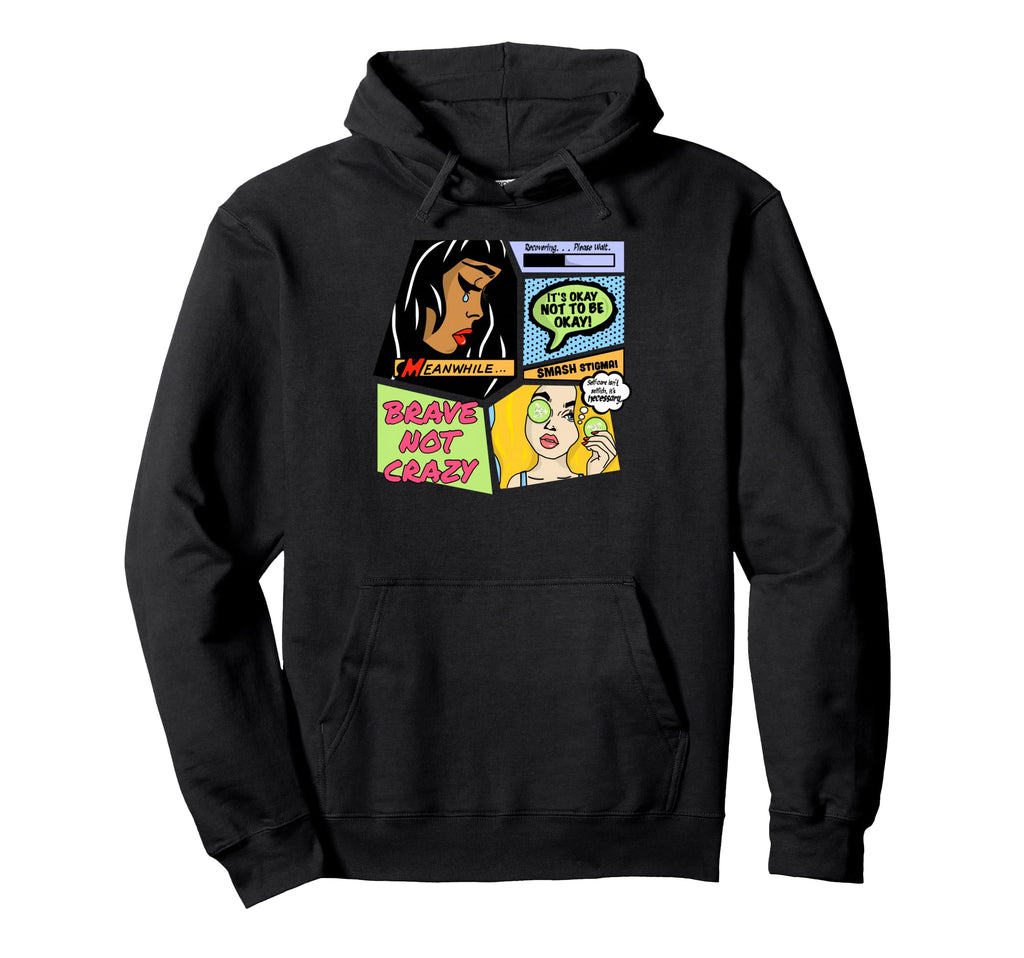 Neurodivergent Neurospicy Comic Autism Adhd Hoodie - Trendy Graphic Unisex - T-Shirt, Sweatshirt, Hoodie