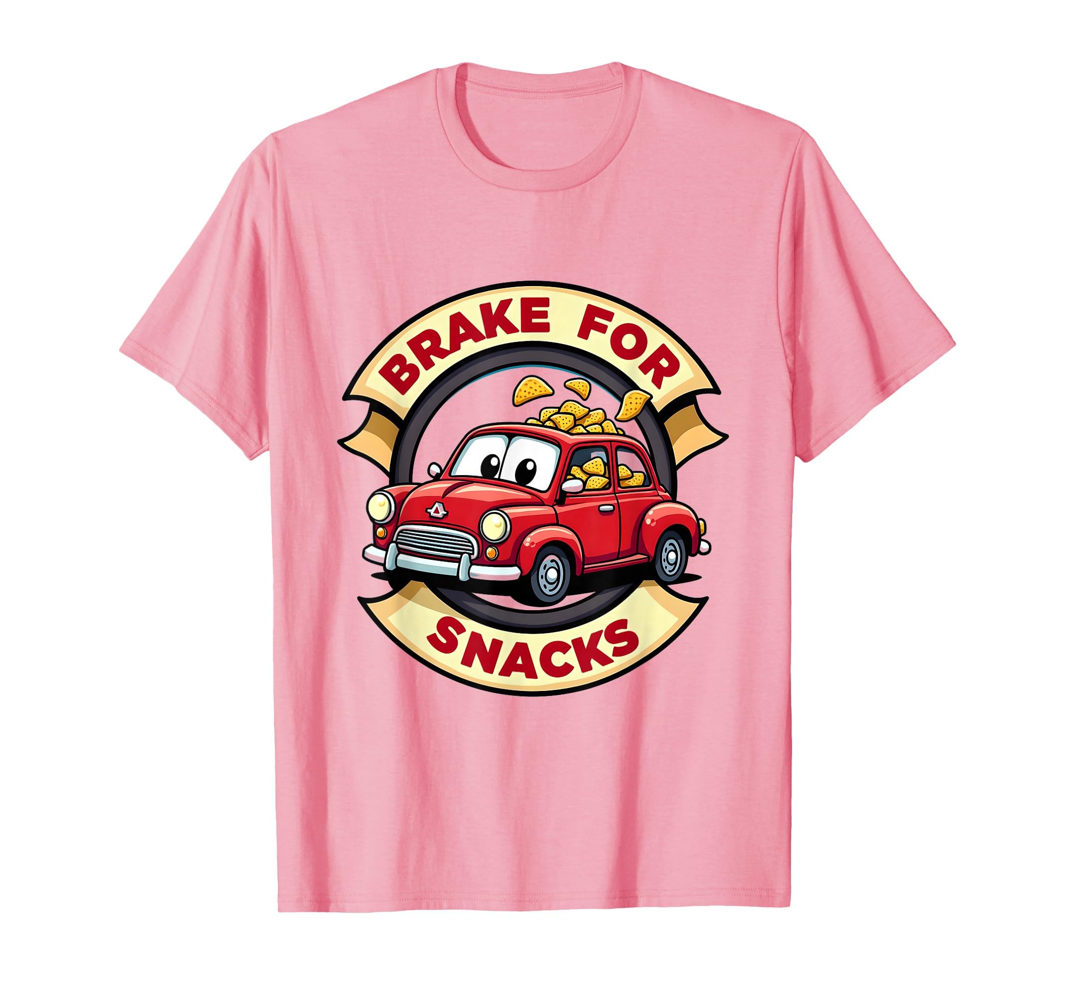 Brake Snacks Funny Car Lover T-Shirt - Aesthetic Graphic Unisex - T-Shirt, Sweatshirt, Hoodie
