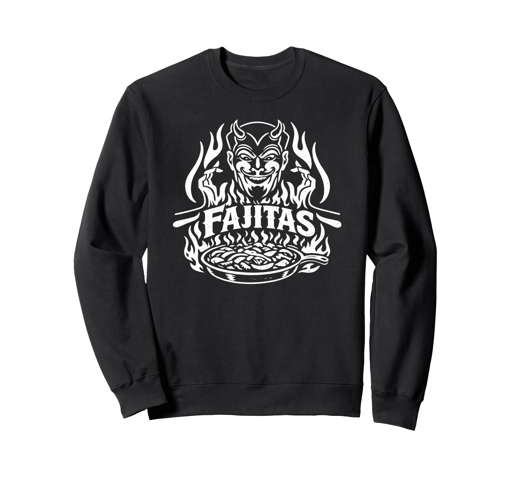 Southwest Fajitas Looking Devil Sweatshirt - Custom Art Print for Adults - T-Shirt, Sweatshirt, Hoodie