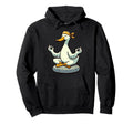 Meditation Duck Yoga Pose Relaxing Hoodie - Streetwear Style Men Women - T-Shirt, Sweatshirt, Hoodie