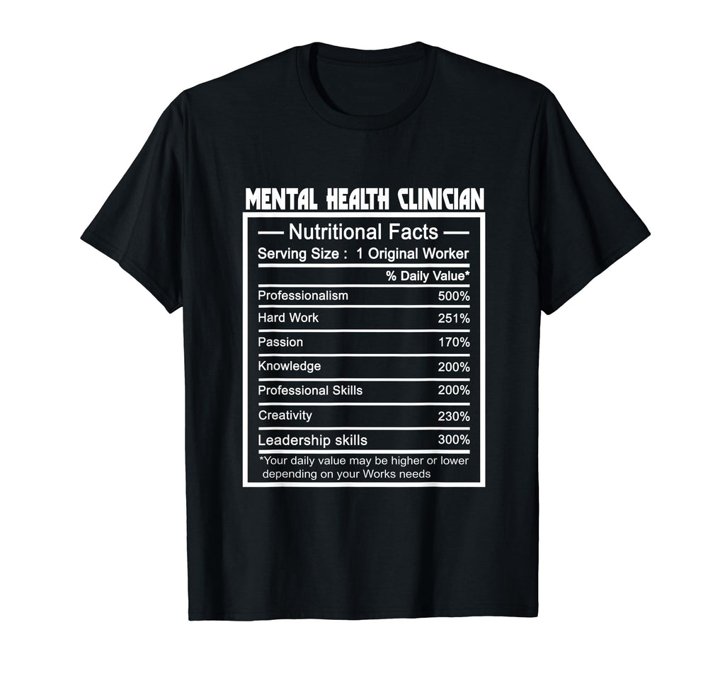 Funny Job Title Nutrition Facts T-Shirt - Casual Everyday Wear for Adults - T-Shirt, Sweatshirt, Hoodie