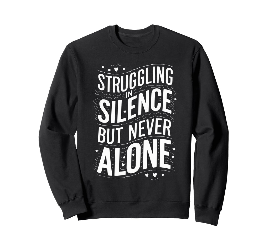 Suicide Awareness Depression Anxiety Sweatshirt - Novelty Apparel Unisex - T-Shirt, Sweatshirt, Hoodie