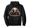 Motorcycle Sunset Art Hoodie - Custom Art Print Unisex - T-Shirt, Sweatshirt, Hoodie