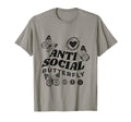 Anti Social Butterfly T-Shirt - Casual Everyday Wear for Adults - T-Shirt, Sweatshirt, Hoodie