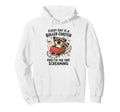 Mental Health Anxiety Racoon Hoodie - Casual Everyday Wear for Adults - T-Shirt, Sweatshirt, Hoodie