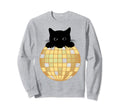 Aesthetic Disco Ball Silver Sweatshirt - Casual Everyday Wear for Adults - T-Shirt, Sweatshirt, Hoodie