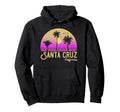 Santa Cruz California Sunset Hoodie - Novelty Apparel for Adults - T-Shirt, Sweatshirt, Hoodie