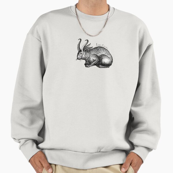 Horned Hare (Jackalope) - Adult & Kids T-Shirts, Sweatshirts & Hoodies apparel design preview 1