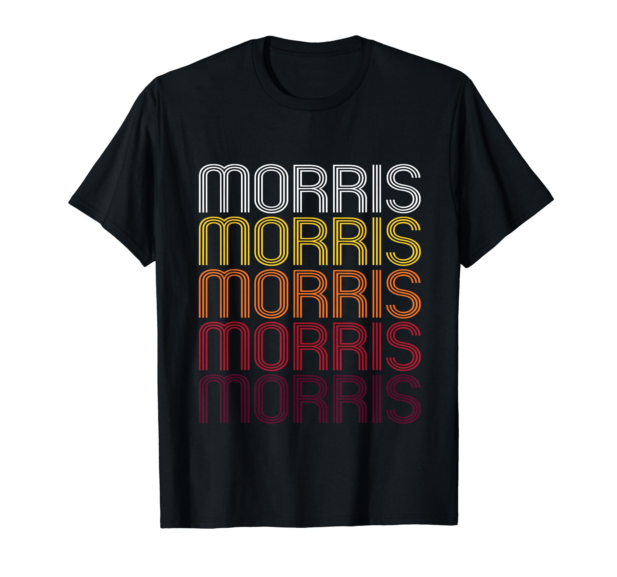 Morris Wordmark Pattern T-Shirt - Fun Novelty Design Unisex - T-Shirt, Sweatshirt, Hoodie