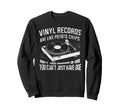 Vinyl Recorder Music Player Musician Sweatshirt - Graphic Print for Adults - T-Shirt, Sweatshirt, Hoodie