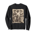 Black Cowgirls Western Sweatshirt - Minimalist Print for Adults - T-Shirt, Sweatshirt, Hoodie