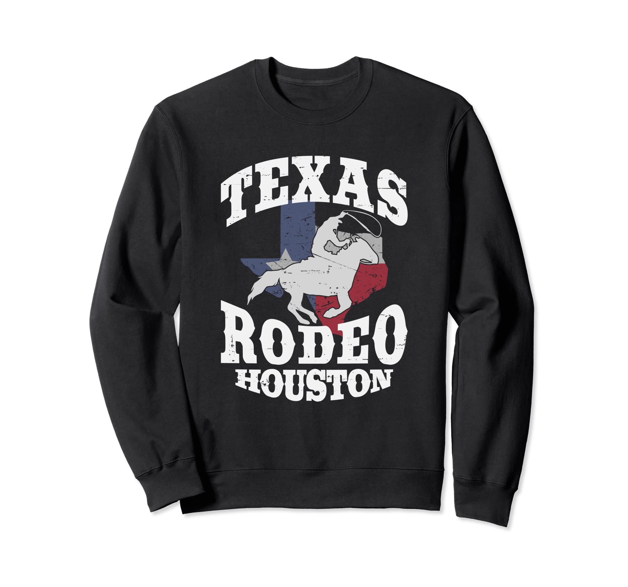 Houston Texas Rodeo Western Cowboy Sweatshirt - Novelty Apparel Men Women - T-Shirt, Sweatshirt, Hoodie