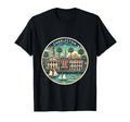 Charleston Sc Postcard Art T-Shirt - Graphic Print Unisex - T-Shirt, Sweatshirt, Hoodie
