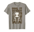 It Cowboy Patriotic Usa Flag T-Shirt - Fun Novelty Design for Adults - T-Shirt, Sweatshirt, Hoodie