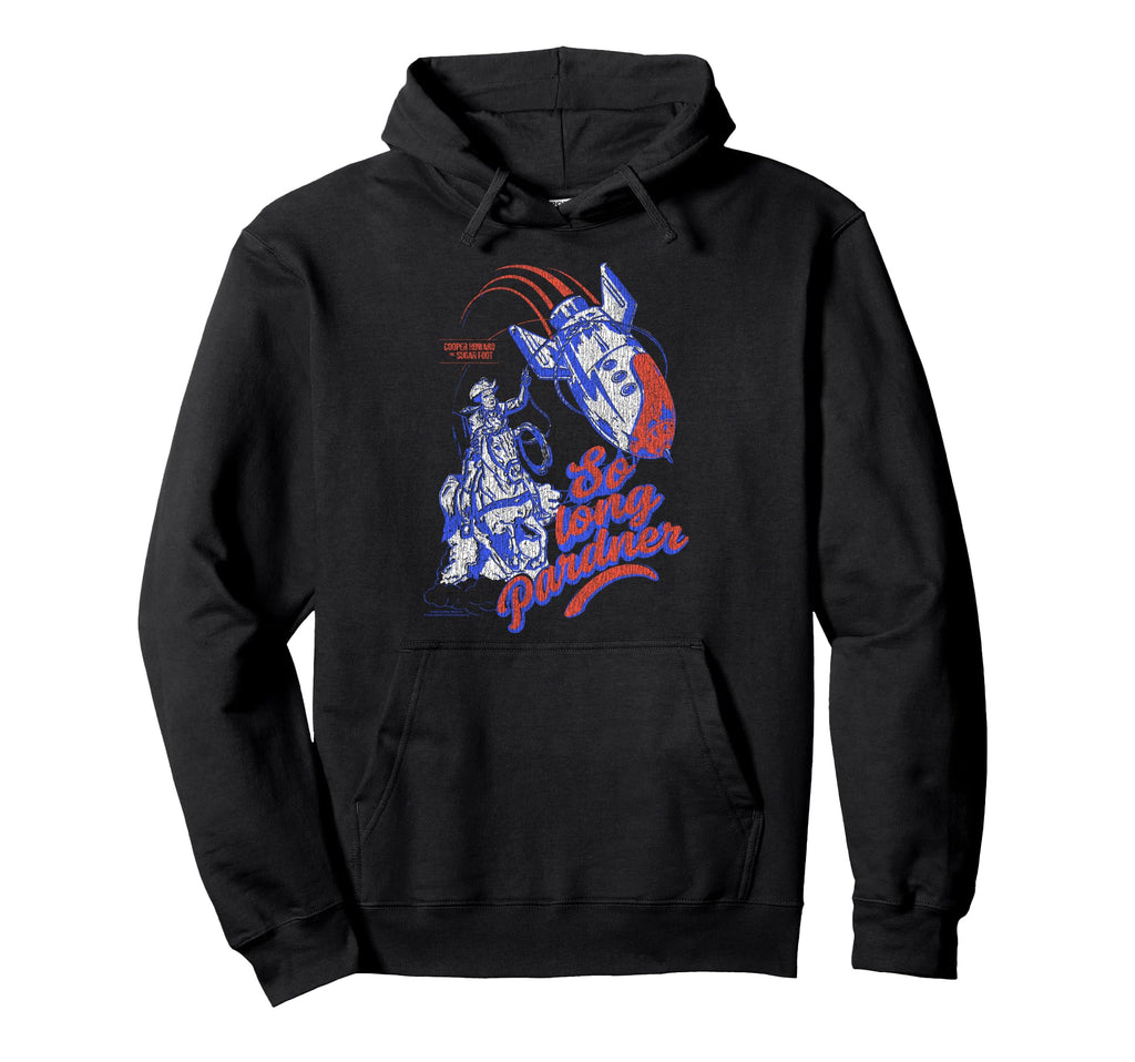 Fallout So Long Pardner Wild Western Hoodie - Aesthetic Graphic Unisex - T-Shirt, Sweatshirt, Hoodie