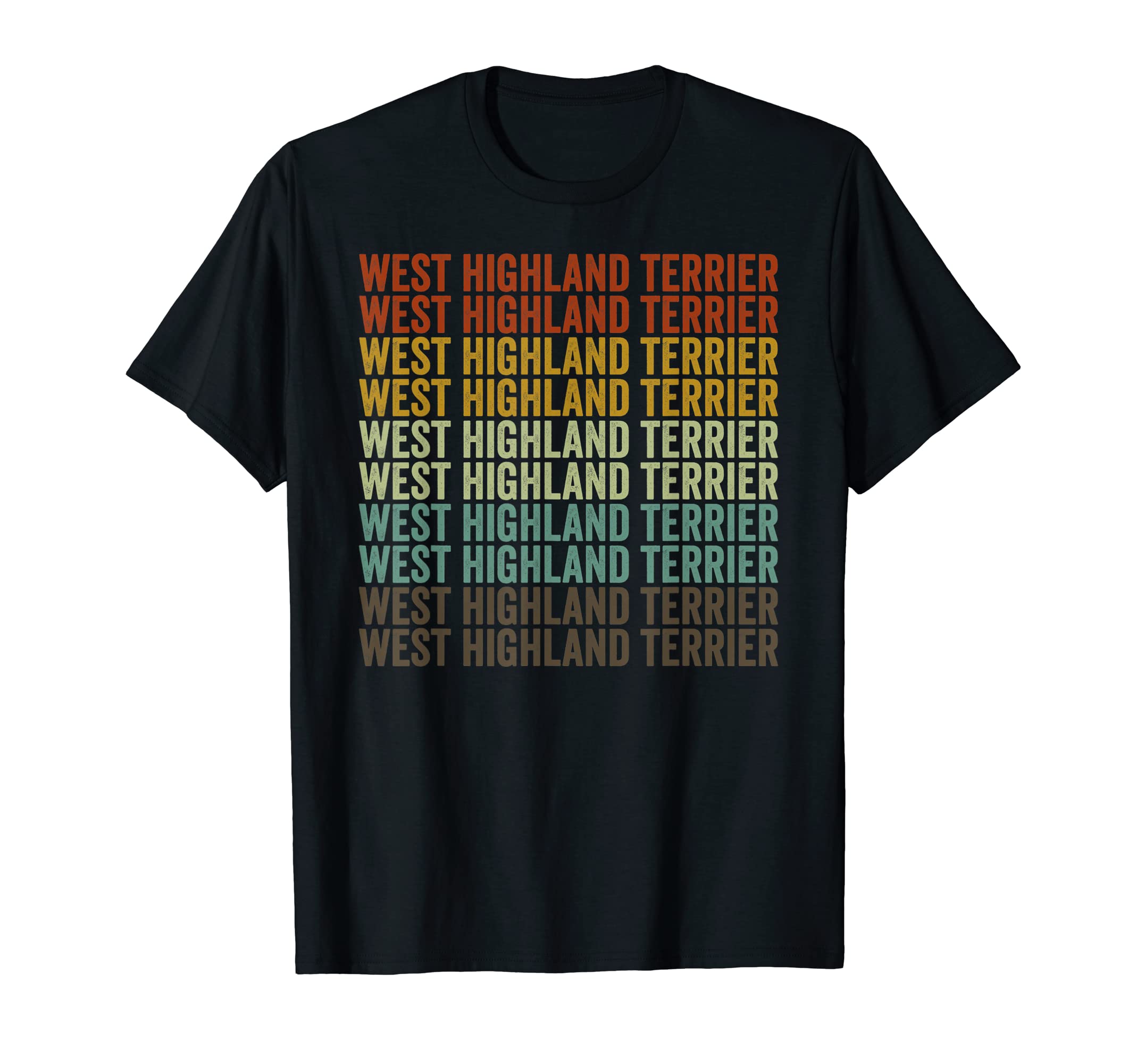 West Highland Terrier T-Shirt - Graphic Print for Adults - T-Shirt, Sweatshirt, Hoodie