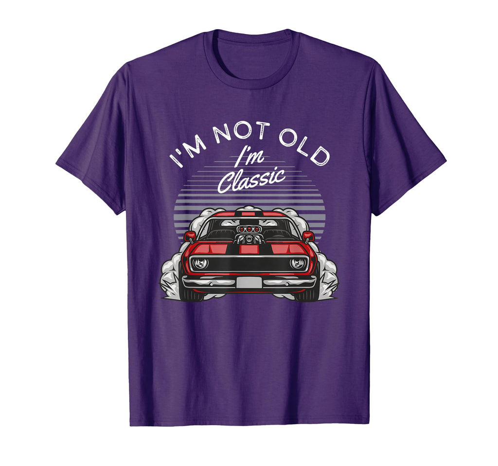 Im Not Old Im Muscle Car T-Shirt - Graphic Print Unisex - T-Shirt, Sweatshirt, Hoodie