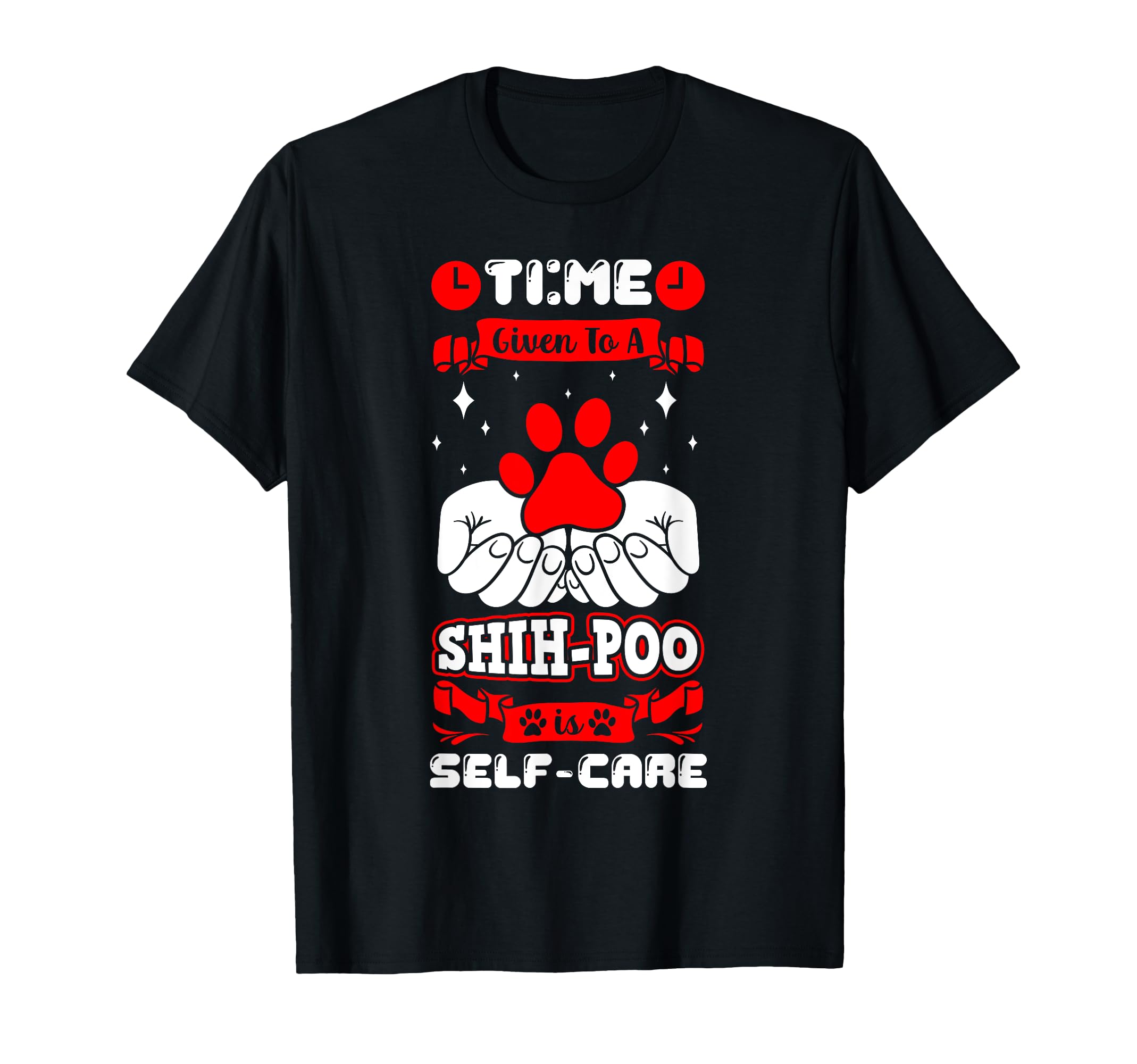 Shihpoo Dog Owner Fur Parent T-Shirt - Fun Novelty Design Men Women - T-Shirt, Sweatshirt, Hoodie