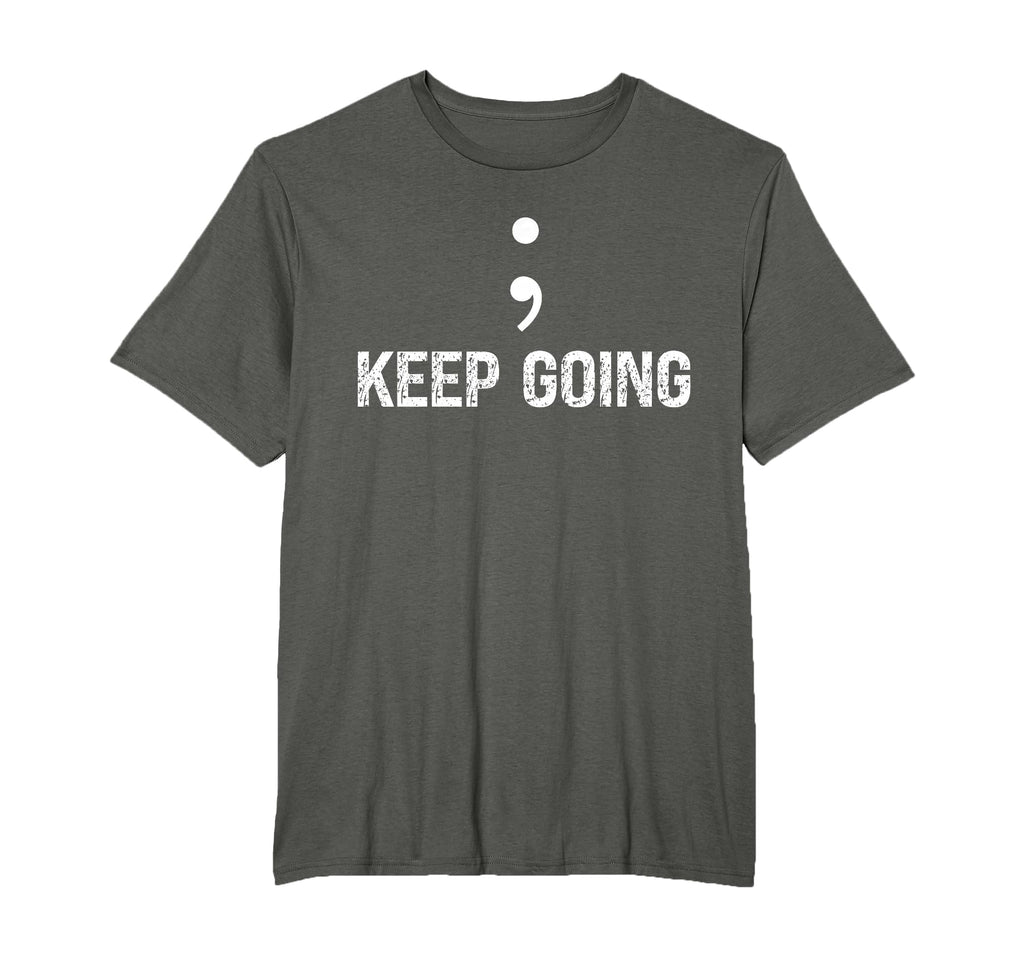 Semicolon Project Mental Health T-Shirt - Trendy Graphic Men Women - T-Shirt, Sweatshirt, Hoodie