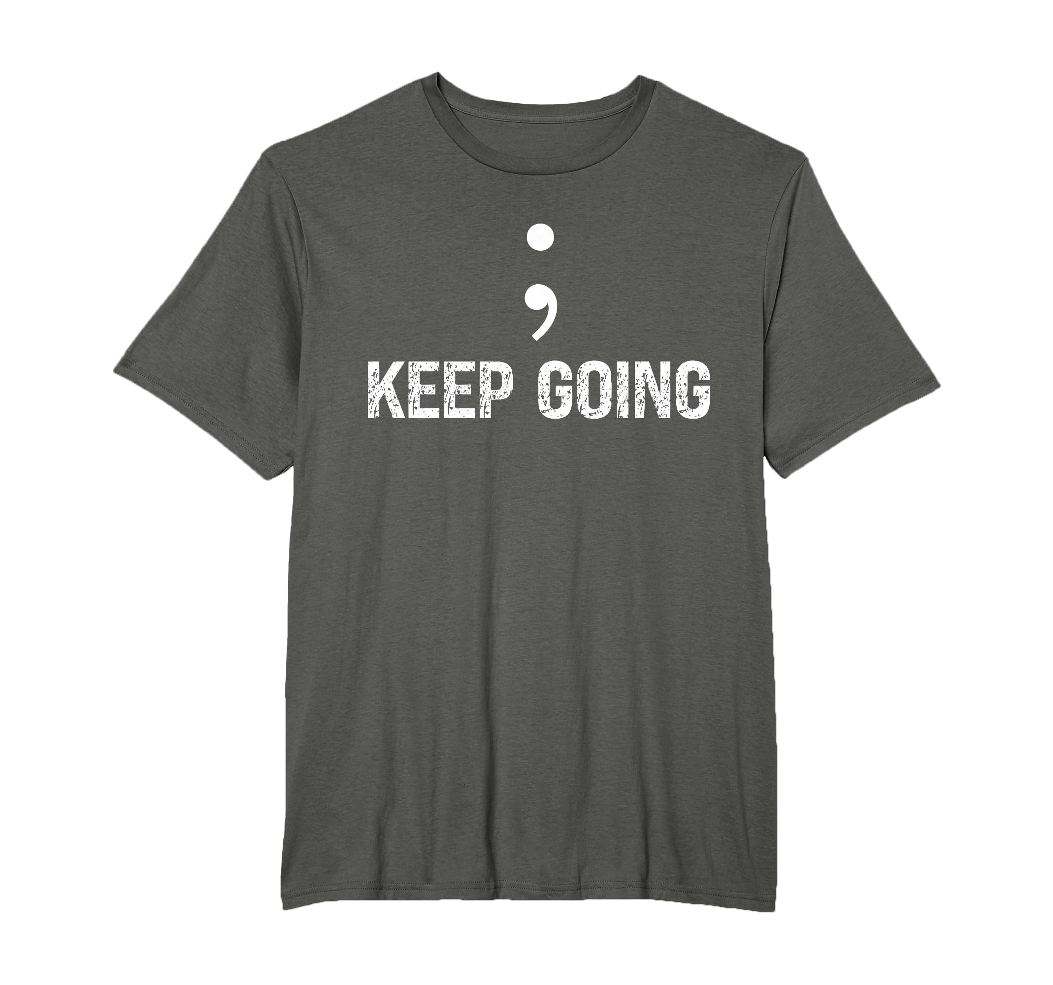 Semicolon Project Mental Health T-Shirt - Trendy Graphic Men Women - T-Shirt, Sweatshirt, Hoodie