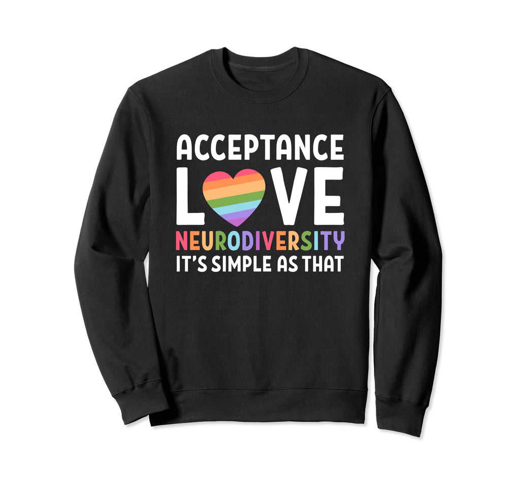 Adhd Autism Neurodivergent Sweatshirt - Graphic Print Men Women - T-Shirt, Sweatshirt, Hoodie