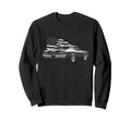 1972 72 Nova Usa Flag Rear View Sweatshirt - Minimalist Print Men Women - T-Shirt, Sweatshirt, Hoodie