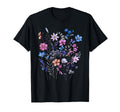 Flowers Wildflower Floral Gardening T-Shirt - Minimalist Print Unisex - T-Shirt, Sweatshirt, Hoodie