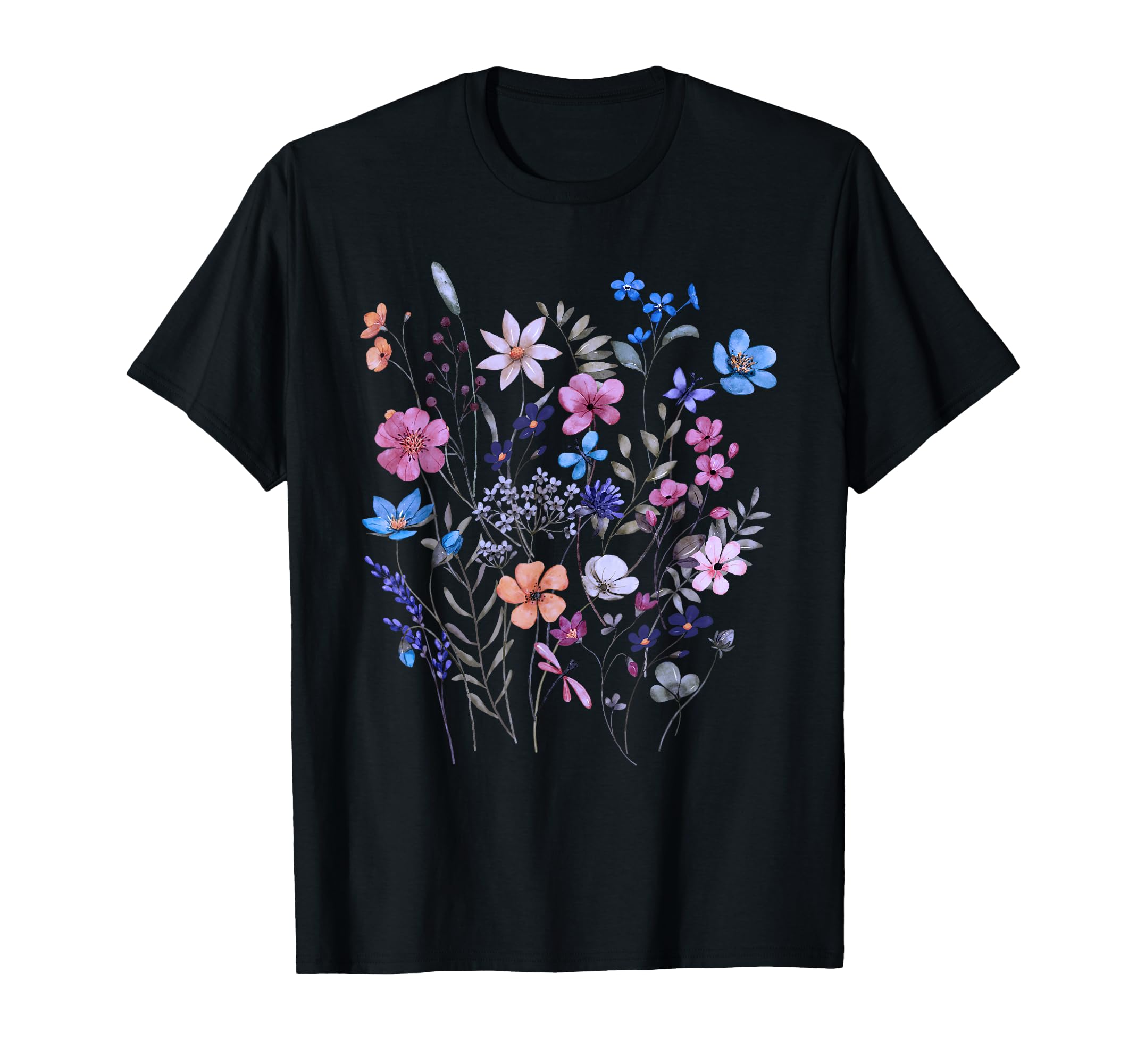 Flowers Wildflower Floral Gardening T-Shirt - Minimalist Print Unisex - T-Shirt, Sweatshirt, Hoodie