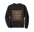 Bohemian Moroccan Boho Pattern Floral Sweatshirt - Unique Graphic Unisex - T-Shirt, Sweatshirt, Hoodie