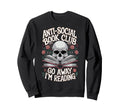 Anti Social Book Club Go Away Sweatshirt - Casual Everyday Wear for Adults - T-Shirt, Sweatshirt, Hoodie
