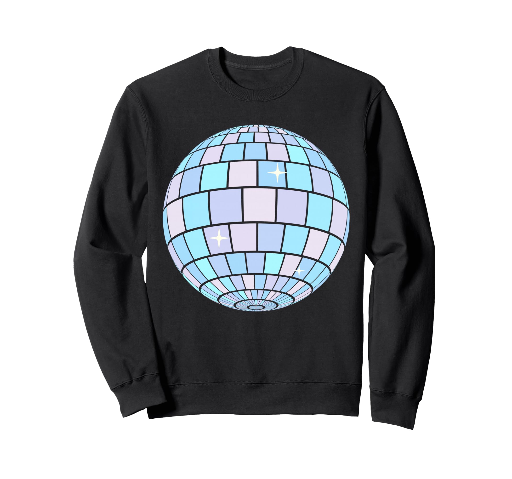 Danish Pastel Aesthetic Disco Ball Sweatshirt - Streetwear Style Men Women - T-Shirt, Sweatshirt, Hoodie