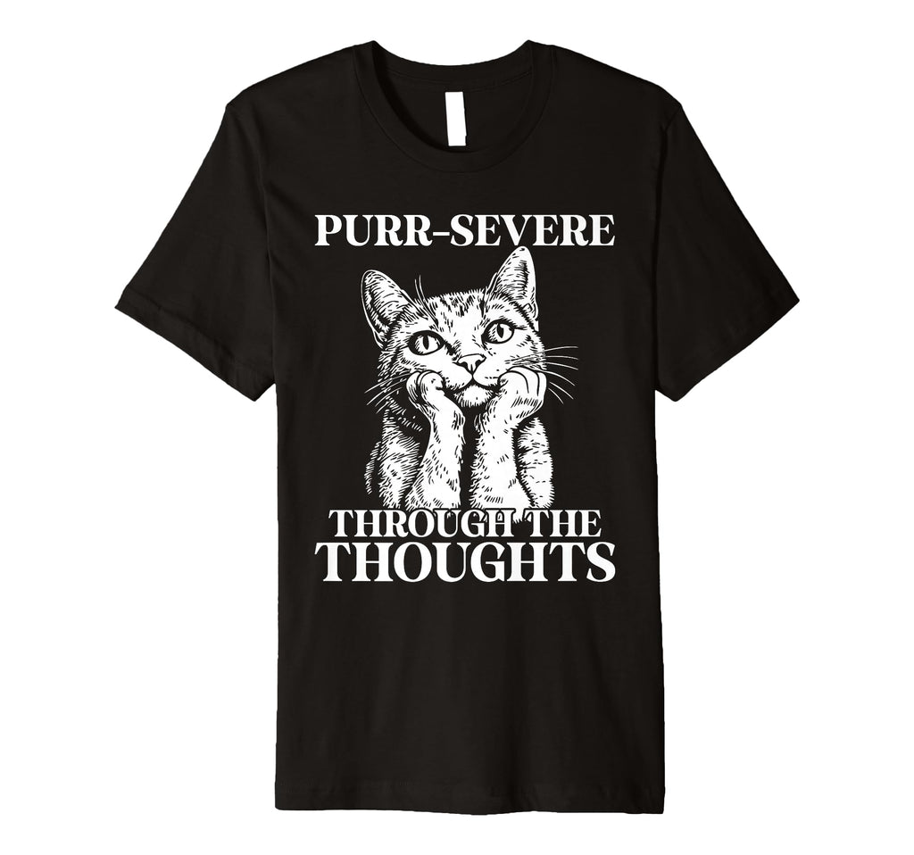 Funny Cat Overthinkers And Deep Minds T-Shirt - Unique Graphic Men Women - T-Shirt, Sweatshirt, Hoodie