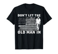Dont Let Old Cowboy Us Flag T-Shirt - Unique Graphic for Adults - T-Shirt, Sweatshirt, Hoodie