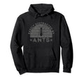 Easily Distracted Ants Distressed Funny Hoodie - Novelty Apparel Men Women - T-Shirt, Sweatshirt, Hoodie