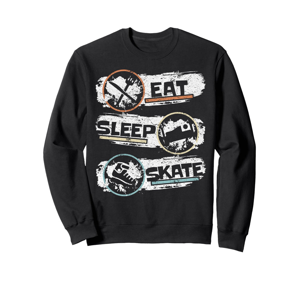 Roller Skating Skates 70S Roller Sweatshirt - Aesthetic Graphic for Adults - T-Shirt, Sweatshirt, Hoodie