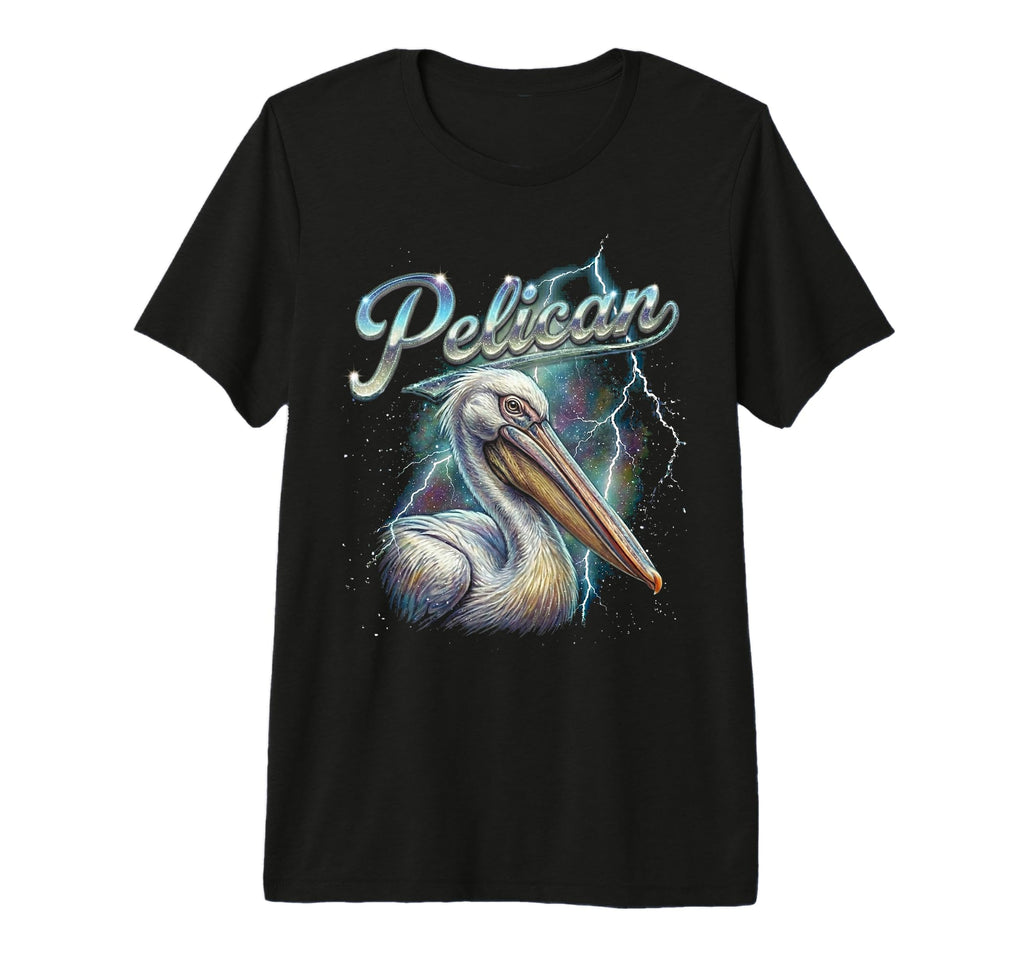 Pelican 90S Funny Pelican Bird 80S T-Shirt - Novelty Apparel for Adults - T-Shirt, Sweatshirt, Hoodie