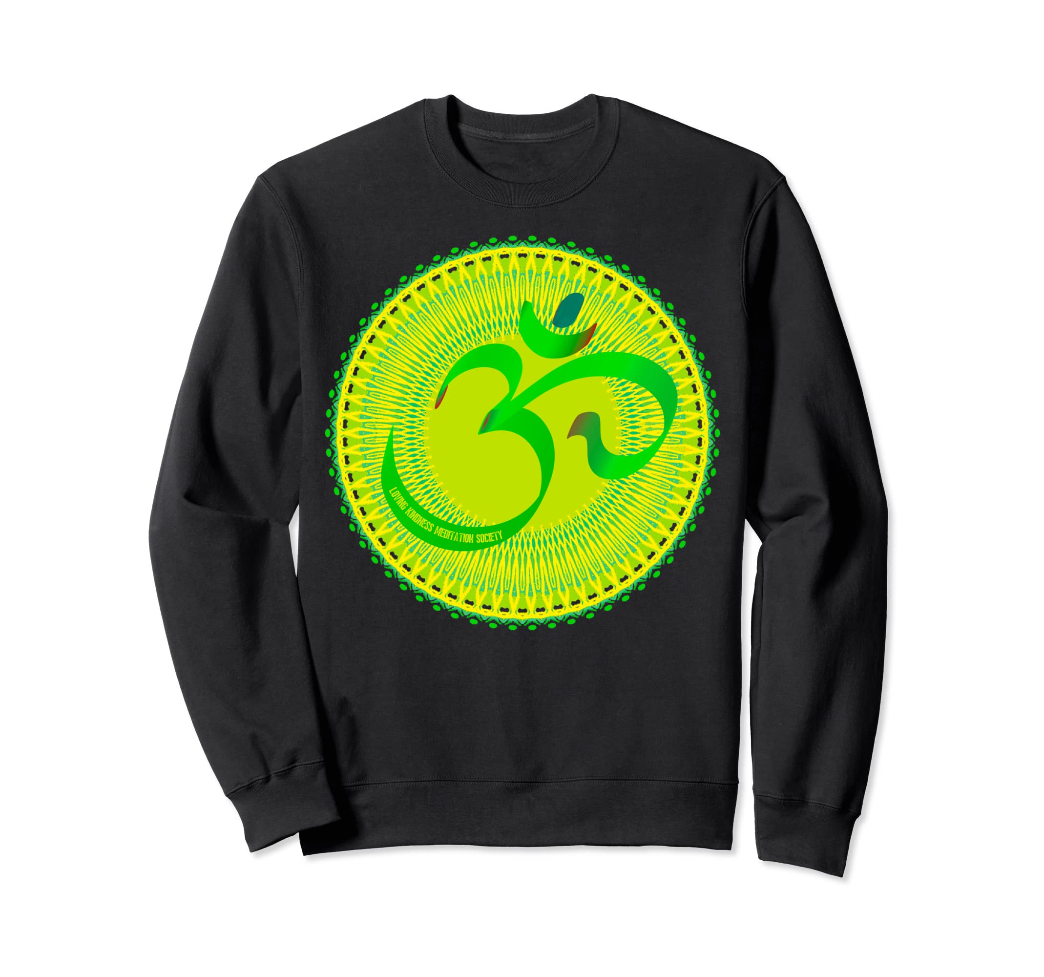 Mindfulness Om Ohm Mandala Buddhism Sweatshirt - Custom Art Print Unisex - T-Shirt, Sweatshirt, Hoodie