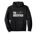 Biker Bikefather Biker Dad Funny Hoodie - Unique Graphic Men Women - T-Shirt, Sweatshirt, Hoodie