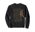 Austen Authentic Letter Sweatshirt - Custom Art Print for Adults - T-Shirt, Sweatshirt, Hoodie