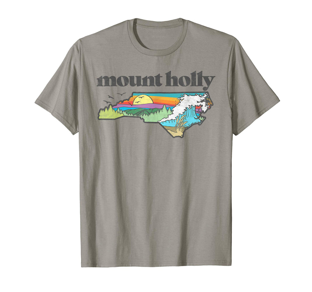Mount Holly North Carolina Outdoors T-Shirt - Aesthetic Graphic Unisex - T-Shirt, Sweatshirt, Hoodie