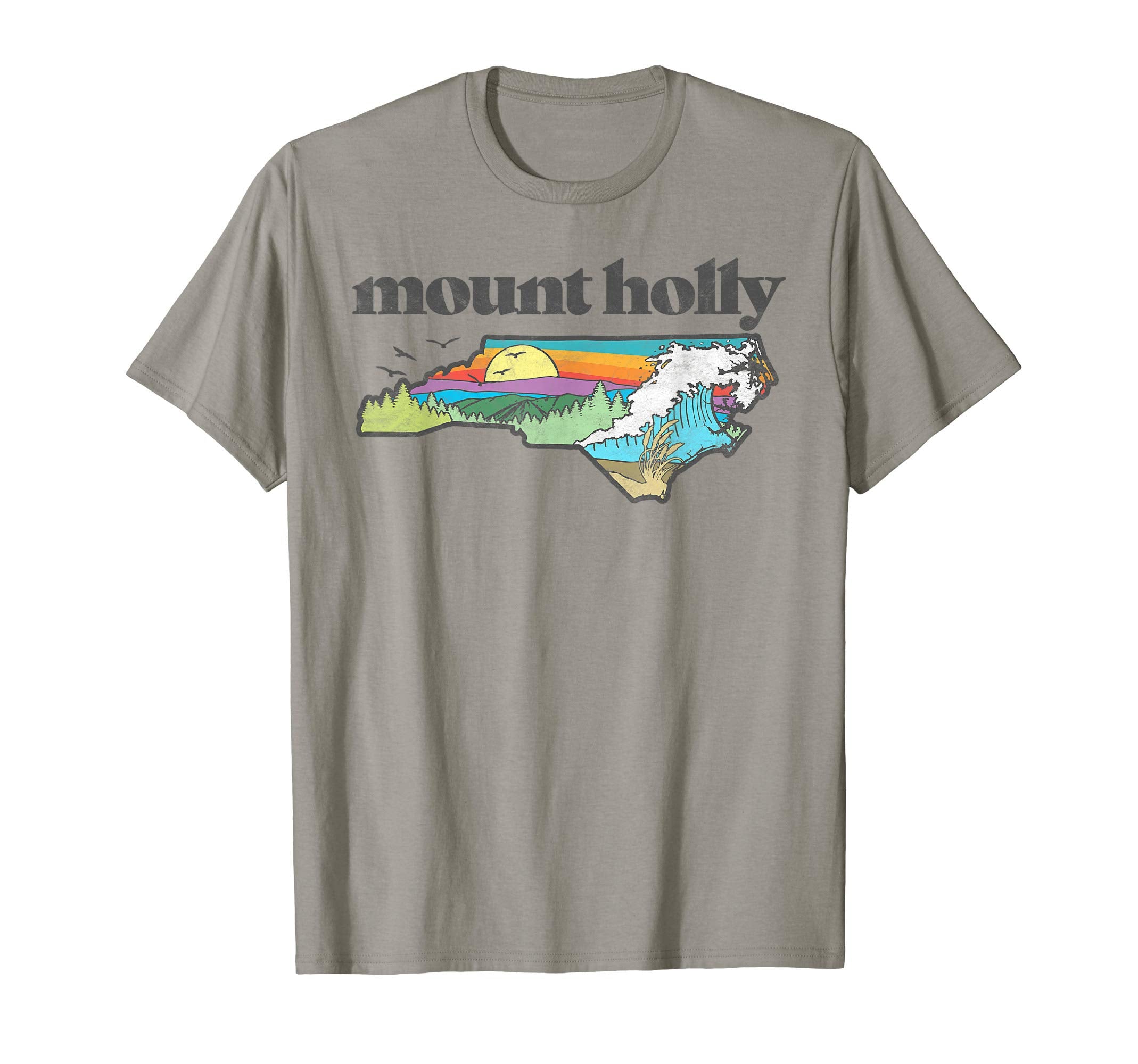 Mount Holly North Carolina Outdoors T-Shirt - Aesthetic Graphic Unisex - T-Shirt, Sweatshirt, Hoodie