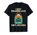 Vinyl Dj Vinyl Record Lovers Music T-Shirt - Novelty Apparel for Adults - T-Shirt, Sweatshirt, Hoodie
