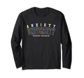 Anxiety University Honors Program Funny T-Shirt - Minimalist Print Unisex - T-Shirt, Sweatshirt, Hoodie