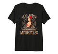 Sexy Real Chick Ride Motorcycles T-Shirt - Aesthetic Graphic for Adults - T-Shirt, Sweatshirt, Hoodie