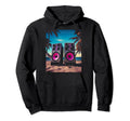 Vaporwave Stereo Speakers 80S Synthwave Hoodie - Novelty Apparel Men Women - T-Shirt, Sweatshirt, Hoodie