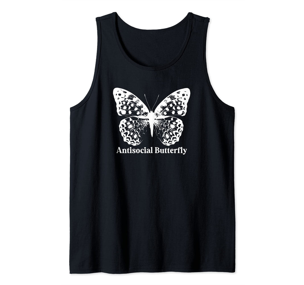 Antisocial Butterfly Hoodie - Custom Art Print Men Women - T-Shirt, Sweatshirt, Hoodie