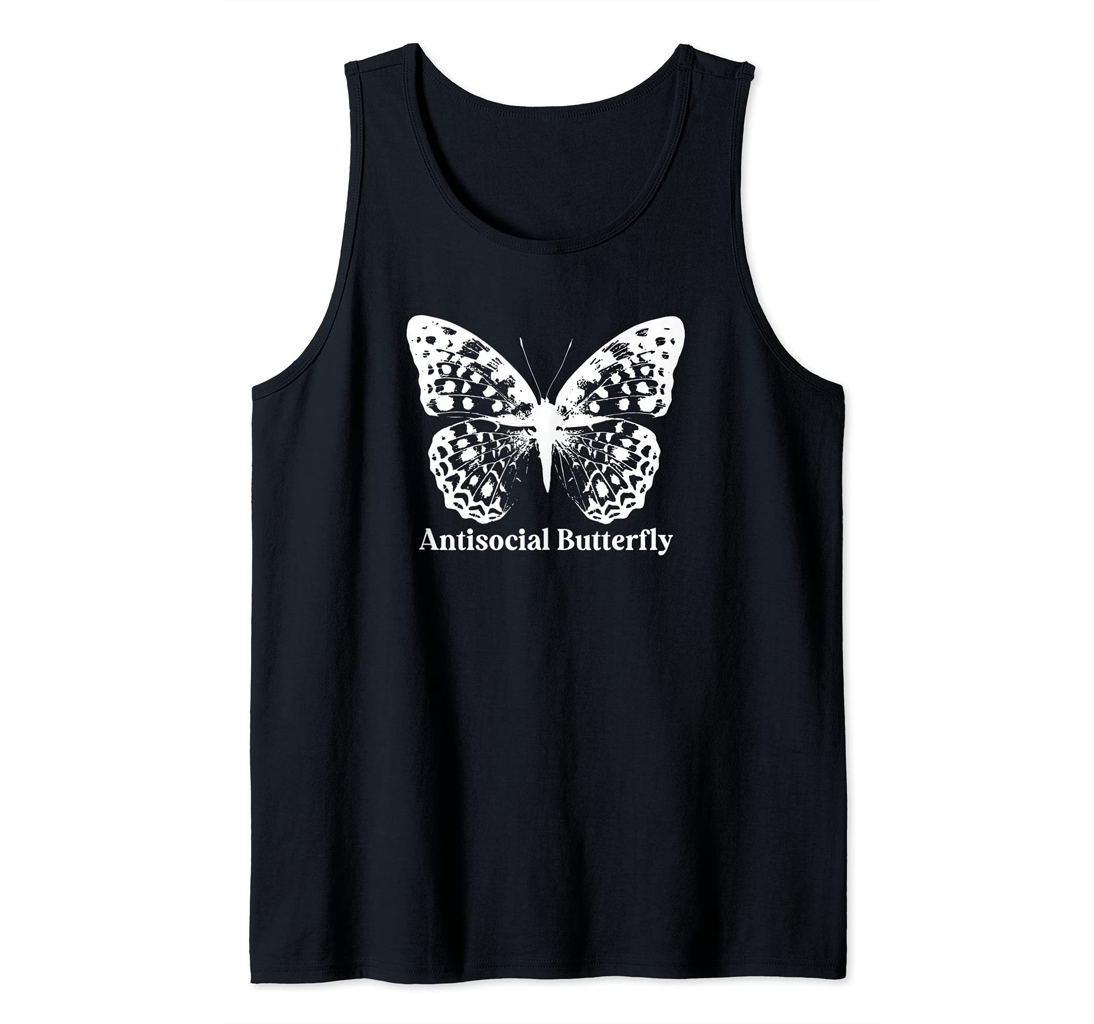 Antisocial Butterfly Hoodie - Custom Art Print Men Women - T-Shirt, Sweatshirt, Hoodie